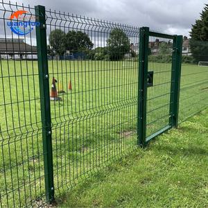 Clôture transparente en treillis soudé 3D, panneaux et poteaux de clôture en treillis métallique pour jardin, panneau de clôture en treillis métallique 3D - Product Image 4