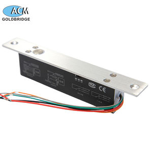 12 वी डीसी इलेक्ट्रिक बोल्ट लॉक, चुंबकीय सेंसर समय देरी के साथ ग्लास डोर एक्सेस कंट्रोल के लिए स्टेनलेस स्टील इलेक्ट्रिक डेडबोल्ट - Product Image 3