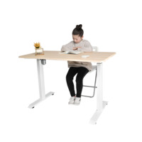 Table d'Écriture pour Enfants ADA School Ergonomique Réglable en Hauteur à Un Moteur Électrique Design Simple pour l'Étude