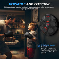 Q0062 Produits Tendances ODM Produits en Gros Machine de Boxe Musicale One Punch Corps Entier Murale pour la Maison Distributeur