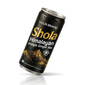 Soda Carbonatada de Shola Shilajit con Sabor a Resina Natural en Botellas Herméticas para Bebidas Listas para Beber - Product Image 3