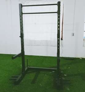 Estante de energía para gimnasio comercial, medio soporte para sentadillas para crossfits - Product Image 3