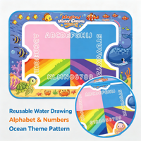 Tapis magique éducatif pour enfants, multi-thèmes et chiffres de l'alphabet