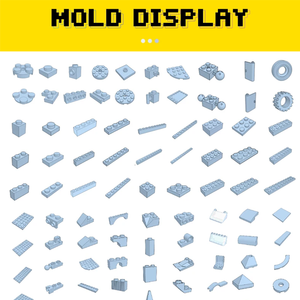 Cayi OEM Odm Đồ Chơi Tùy Chỉnh Nhựa Xây Dựng Khối Xây Dựng Sáng Tạo Trò Chơi Thiết Lập Moc Xây Dựng Khối Tùy Chỉnh Đồ Chơi Tự Làm Gạch - Product Image 6
