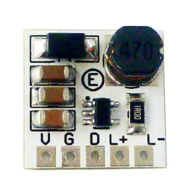 Small DC 5-27V 350mA Step-down HB LED Driver Module Adjustable PWM Controller DC-DC Buck Constant Current Converter