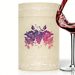 Boîte cylindrique de haute qualité pour le rangement des verres à vin, logo personnalisé, tube d'emballage rond, boîte cadeau de Noël, boîte cadeau de la Saint-Valentin - Product Image 5