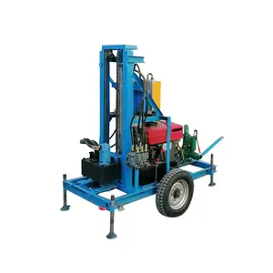 High speed portable well drilling equipment simple bore well drilling machine