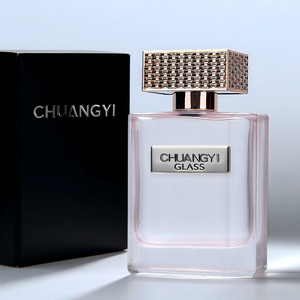 Kunden spezifische luxuriöse farbige quadratische Glas parfüm flasche mit Box 50ml 100ml Sprüh flaschen mit ätherischen Ölen - Product Image 3