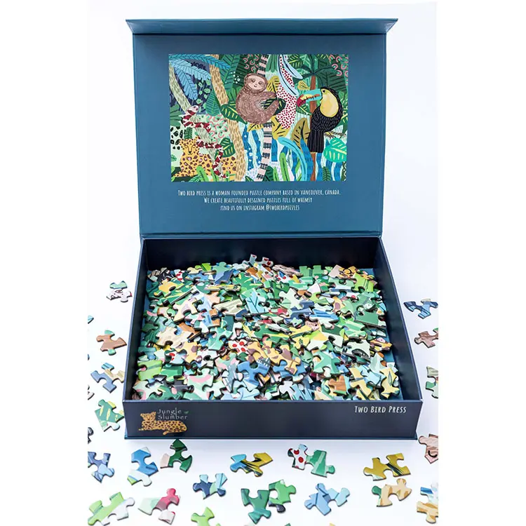 Hot Selling Nieuwe Collectie 200 300 500 1000 Stuk Puzzel Speelgoed Voor Kinderen Volwassen