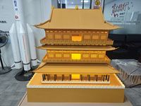 Maqueta Arquitectónica China Antigua Personalizada, Modelo de Edificio Tradicional Hecho a Mano para Exhibición