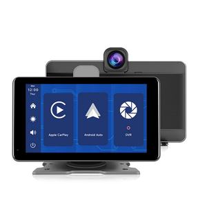 Cámara DVR Universal de 7 Pulgadas para Auto con Android Auto Inalámbrico, CarPlay, WiFi, AUX, Radio FM, Cámara de Retroceso y Grabador de Video - Product Image 1