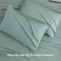 Taie d'oreiller 100% fibre de bambou tissée, écologique et confortable, bambou biologique pour taie d'oreiller 300TC, taies d'oreiller pour la maison