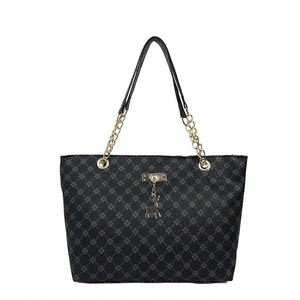 Bolso de mano clásico y elegante para mujer, personalizado, de piel sintética tipo bandolera de lujo con forro de piel sintética. - Product Image 2