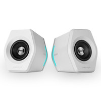 Altavoces para Juegos EDIFIER HECATE G2000, 2.0 Canales, 32W, RGB, 5.1, USB, AUX, Altavoces de Escritorio para PC de Rango Completo de 2.75 Pulgadas