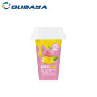 Gobelets en plastique ronds à paroi simple de 50 ml, 6,5 g, en PP de qualité alimentaire, IML, 36 mm, pour desserts, glaces, yaourts, gelées, bonbons, snacks, lait, gâteaux - Vente en gros