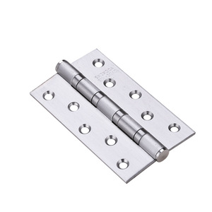 บานพับประตูสแตนเลส 5x3x304 6 รู ฮาร์ดแวร์ห้องน้ำแบบปิดนุ่มนวล - Product Image 1