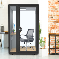 Pod Kantor Rumah Kedap Suara Kanada 45db, Bilik Kedap Suara Mini, Ruang Pribadi, Rumah Kontainer Terpadu dengan Ventilasi Terintegrasi