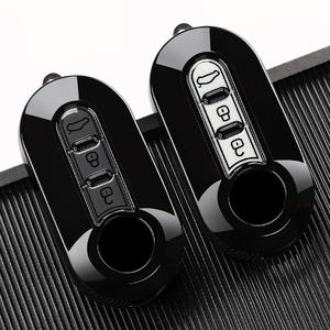 Étui de protection souple en TPU pour clé de voiture <span class=keywords><strong>Fiat</strong></span> <span class=keywords><strong>500</strong></span> Ducato Panda 500L Punto Lancia Musa, accessoires de protection sans clé - Product Image 1