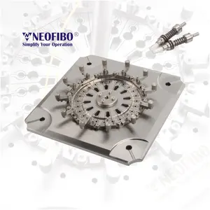 Neofibo D2.5-24-SQH5 holder 24 port fc upc fc upc apc ferrule grinding jig fiber optic polishing fixture