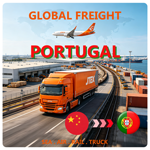 Service professionnel d'expédition ferroviaire et routière Chine-Portugal, multimodal, DDP, DDU, livraison porte-à-porte, transitaire international - Product Image 1