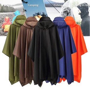 Imperméable 3-en-1 personnalisé à séchage rapide pour adultes, poncho de pluie imperméable avec poche pour la randonnée, le cyclisme, le camping et les voyages en plein air - Product Image 2