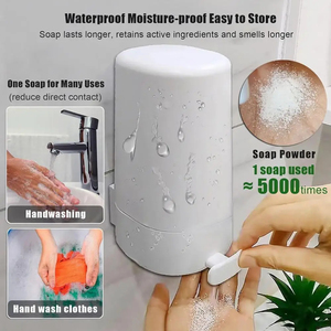 Dispensador de Jabón Sólido al por Mayor para Baño y Aseo, Soporte para Jabón de Manos con Compartimento para Jabones - Product Image 5