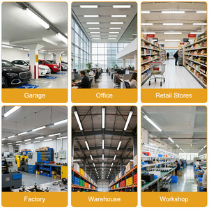 Lámpara LED Tri-Proof de Superficie Enlazable de 18W, 600MM, 2250Lm, IP65, 4000K, Hermética al Polvo, para Ubicaciones Húmedas, para Estacionamientos - Product Image 5