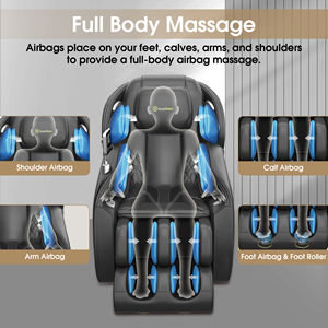 Sillón de Masaje Reclinable de Gravedad Cero 4D para Rehabilitación de Ejercicios, el Mejor Sofá de Masaje de Cuerpo Completo con Calor y Masaje - Product Image 5