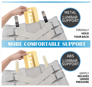Faja de Soporte Lumbar Ajustable HKJD con Férula, Protector de Cintura para Prevenir el Dolor Lumbar - Product Image 4