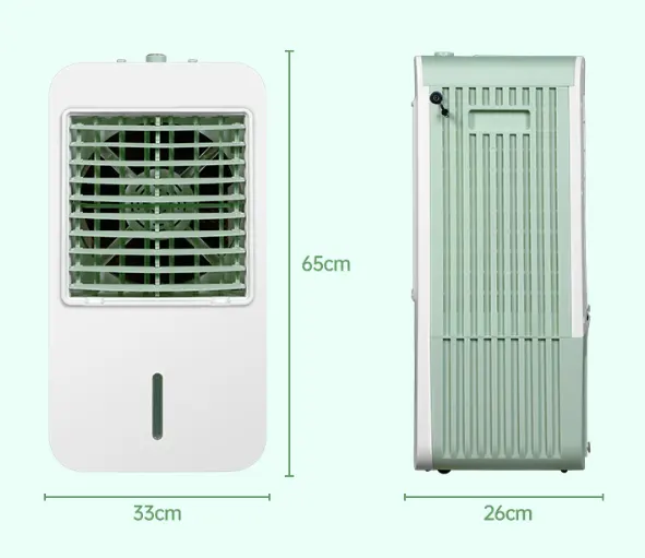 Vent frais climatiseur Portable de haute qualité Dc refroidisseur d'air de refroidissement par évaporation avec ventilateur d'énergie solaire télécommandé