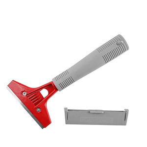 Small Scraper Cleaning Knife 100mm Blade 138mm Handle Portable Glass Floor <b>Cleaner</b> <b>Plastic</b> Handle Handheld Tool - Product Image 2