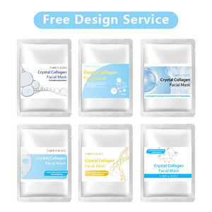 Private Label Bio Deep Collagen Crystal Jelly Clear Beauty Face Masking <b>Sheet</b> Korea Face Facial Masks Skin Care - Product Image 2