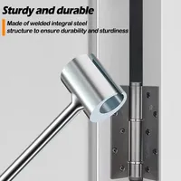 Clé à molette métrique en acier à double tête pour la réparation de charnières de porte, outil manuel à économie d'effort de 1000 lb-pi pour usage domestique et boulons