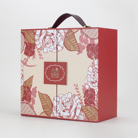 Boîte cadeau en papier à double porte avec fermeture magnétique, pour Ramadan, Eid, Nouvel An, emballage cadeau de luxe, logo personnalisé, vente en gros