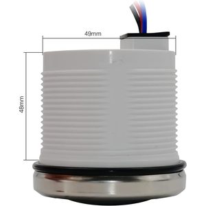 Tachymètre numérique à bordure chromée 0-9999 tr/min pour compteur automobile - Product Image 2