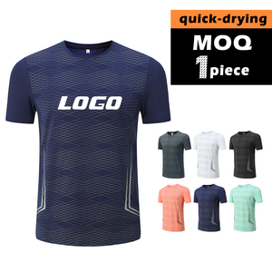 เสื้อยิมผู้ชาย Muscle Men OEM ผลิตจากโพลีเอสเตอร์ 100% แห้งเร็ว ระบายอากาศได้ดี - Product Image 6