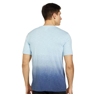 Verano cómodo transpirable ecológico hombres impresión camiseta bolsillo diseño personalizado marca tejido de punto venta al por mayor exportación - Product Image 2
