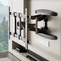 Soporte de montaje en pared de TV LED de movimiento completo Soporte giratorio de acero laminado en frío Soportes de TV para LCD y Plasma