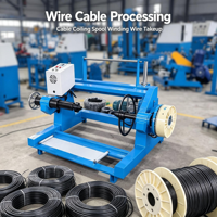 Pour la ligne de production de câbles machine de gain de poudre magnétique alimentation et enroulement bobine de câble gain horizontal