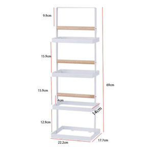 Portaoggetti per uso domestico portascarpe a 3 livelli organizzatore portascarpe <span class=keywords><strong>salvaspazio</strong></span> - Product Image 5