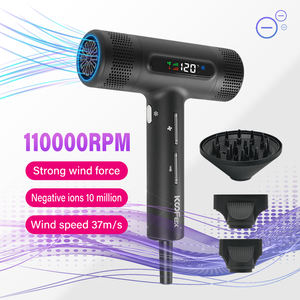 <span class=keywords><strong>Secador</strong></span> <span class=keywords><strong>de</strong></span> <span class=keywords><strong>Pelo</strong></span> Profesional Koofex KF-8255 OEM/ODM con Diez Millones <span class=keywords><strong>de</strong></span> Iones Negativos, 1800W <span class=keywords><strong>de</strong></span> Alta Velocidad, Motor sin Escobillas <span class=keywords><strong>de</strong></span> 110000 RPM - Product Image 5