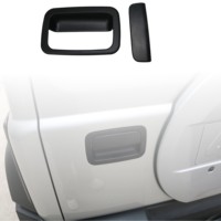 Couvre-poignée de hayon pour Suzuki Jimny 2018+ 3/5 portes, garniture de poignée de porte arrière, accessoires de décoration extérieure