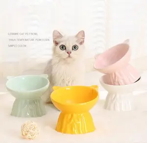 高品质猫食碗宠物杯塑料可折叠狗碗出售