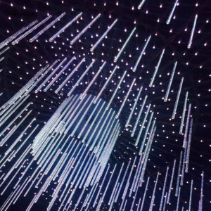 3D DMX 64 <span class=keywords><strong>LED</strong></span> 16 pixels RGB dọc treo ống sao băng thanh ánh sáng cho Câu lạc bộ 12V DC artnet điều khiển sân khấu rơi <span class=keywords><strong>LED</strong></span> Strip - Product Image 6