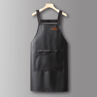 Tablier de soudage en cuir synthétique personnalisable de qualité supérieure, respirant, en toile et en cuir pour le nettoyage