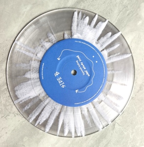 Ensemble complet d'emballage pour disques vinyles personnalisés : boîte cadeau, cartes, enveloppes, étiquettes, réplication de disques, transparent/colore uni, impression 24 min - Product Image 6