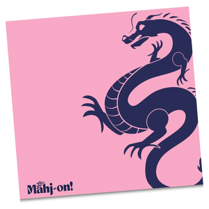 Printed Silent Mahjong Game Mat Anti-Slip <b>Foldable</b> Waterproof Brand/Dragon Pattern American Mahjong <b>Table</b> Mat - Product Image 3