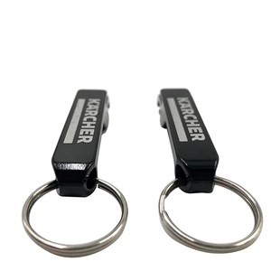 Porte-clés décapsuleurs en métal avec logo personnalisé, mousquetons promotionnels aux designs uniques - Product Image 6