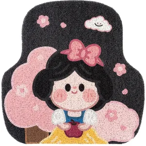 Wholesale Custom Cute Pink Car Mat Diy Auto Floor Mats Printed Car Floor Mats Car Carpet