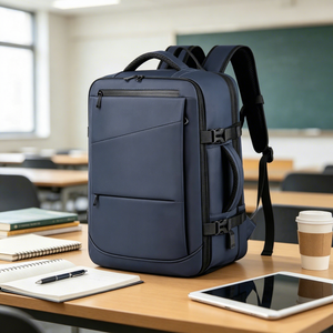 2026 Products School Laptop Backpack Bag Polyester Zipper Laptop Backpack Usb Charger Laptop Backpack School Laptop Backpack - Product Image 1